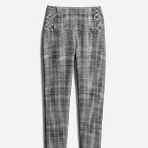 MTLA Margot Printed Legging, Black Plaid , NWOT